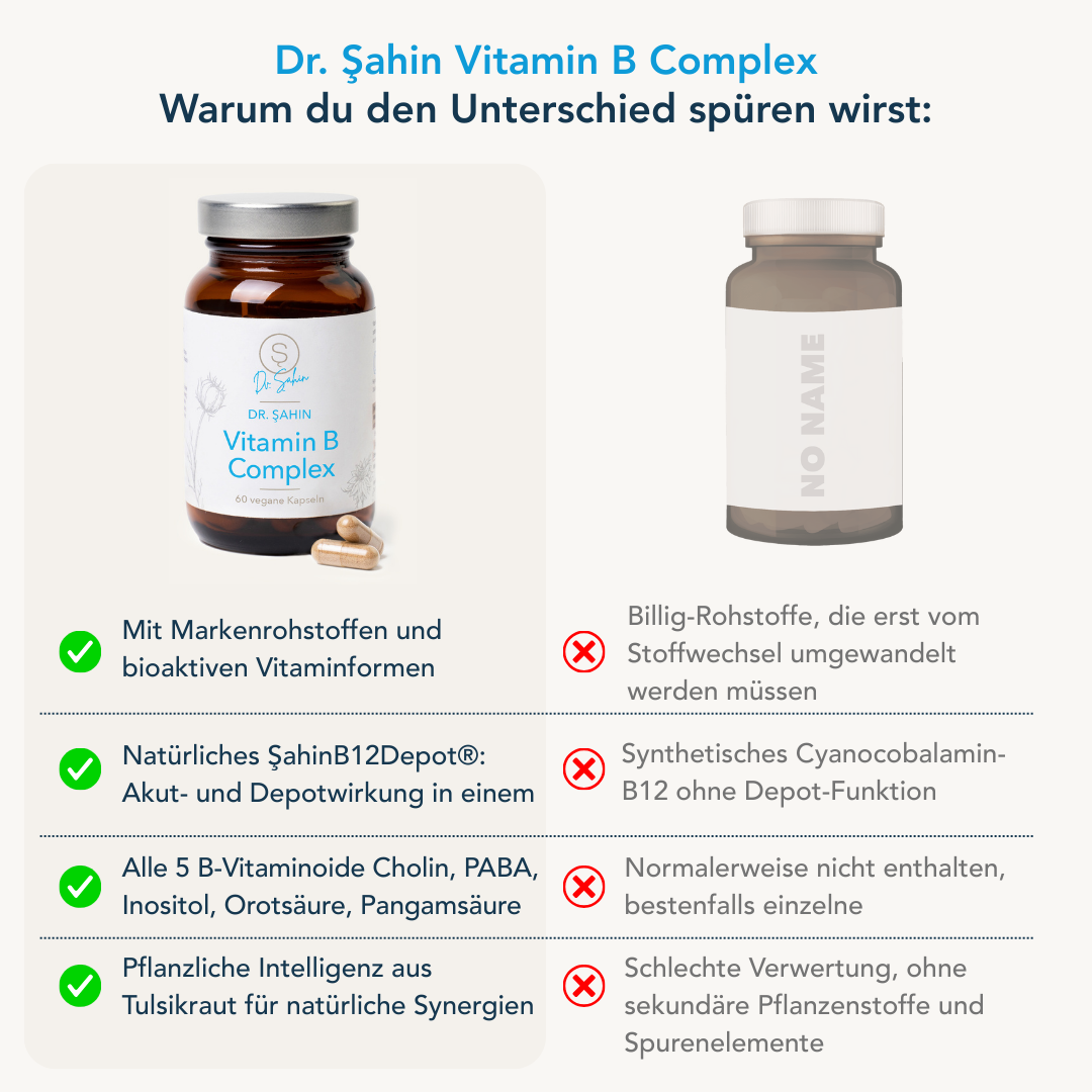 Dr. Şahin Vitamin B Complex (Hochdosiert)